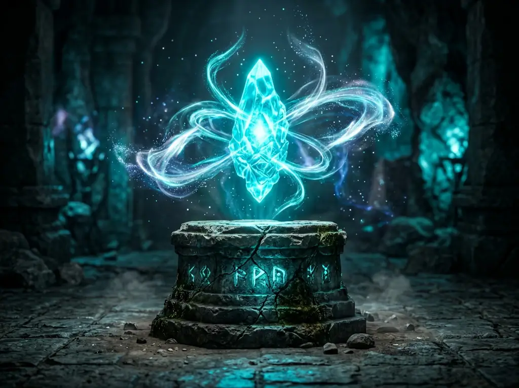 Glowing Aether Shards