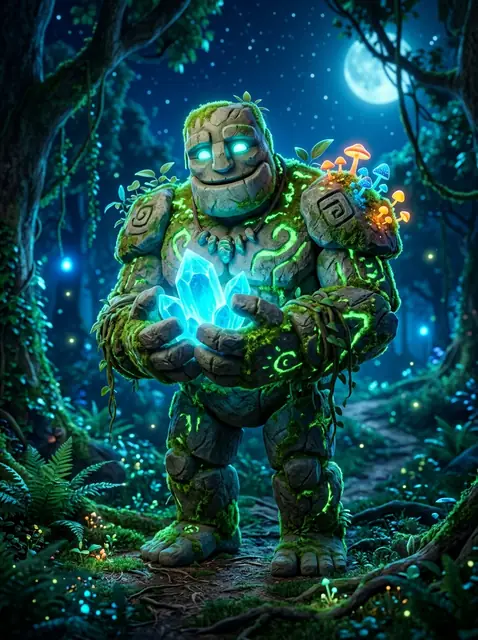 Tiki-Tiki the stone golem