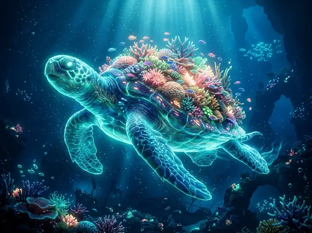 Aurelius the Spectral Sea Turtle